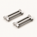 Adaptateurs de bracelet (paire), finition Argent
