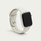 Bracelet sport silicone, coloris Blanc