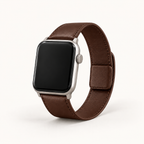 Bracelet cuir magnétique, coloris Marron