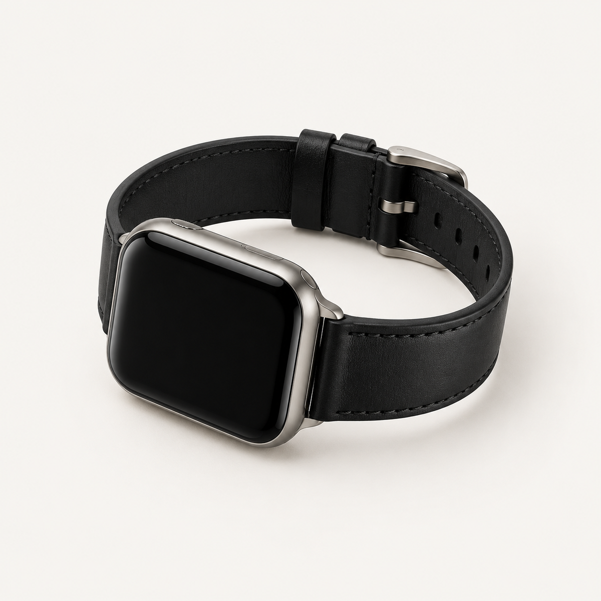 Bracelet cuir, coloris Noir