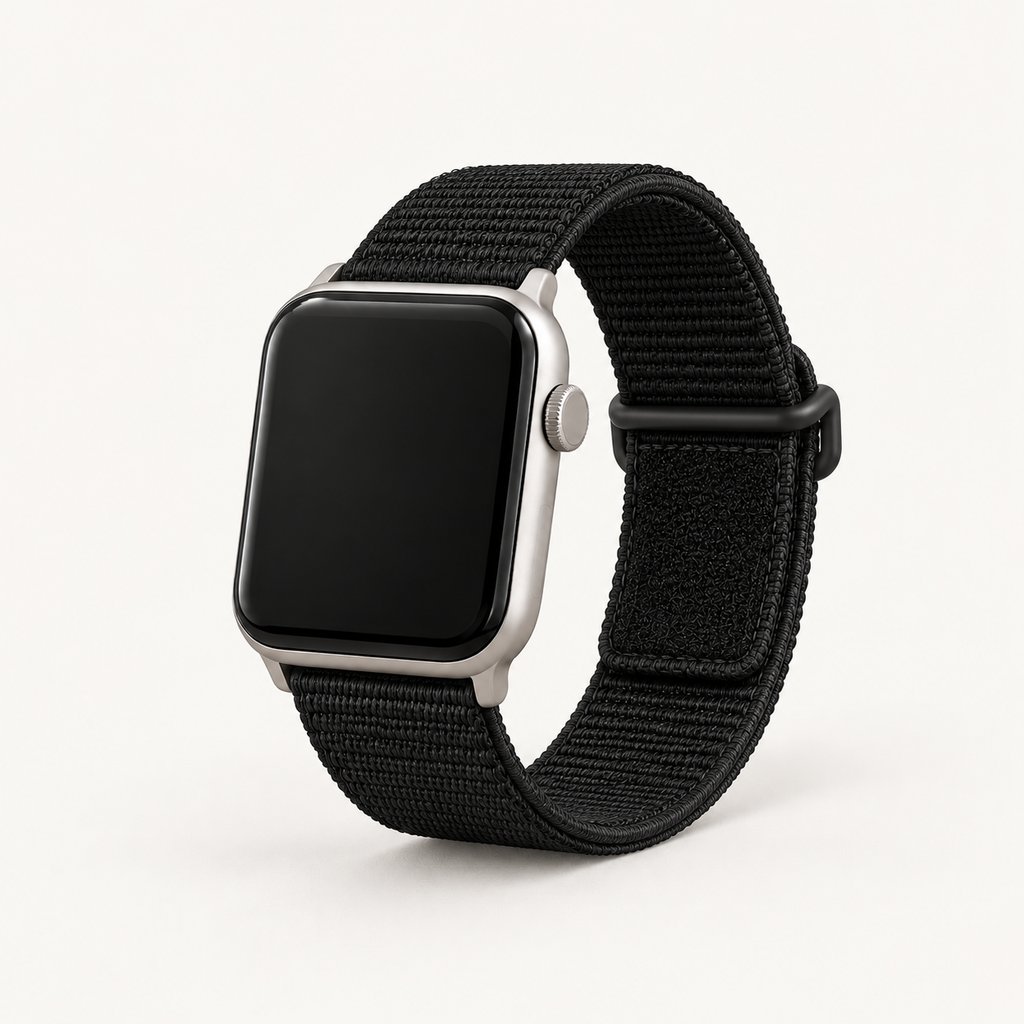 Boucle sport nylon, coloris Noir