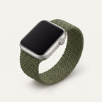 Bracelet nylon élastique, coloris Olive